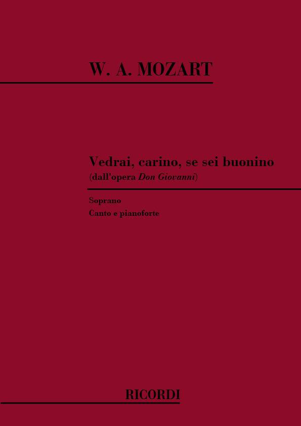 Don Giovanni: Vedrai, Carino, Se Sei Buonino - zpěv a klavír